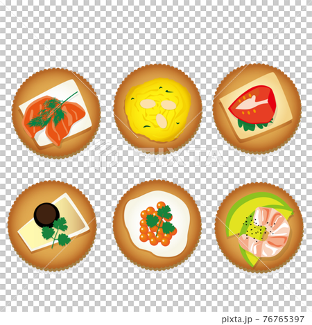 Canapé illustration 76765397