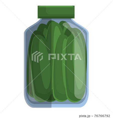 Pickled jar icon, cartoon style Pickled jar icon, cartoon style 76766792