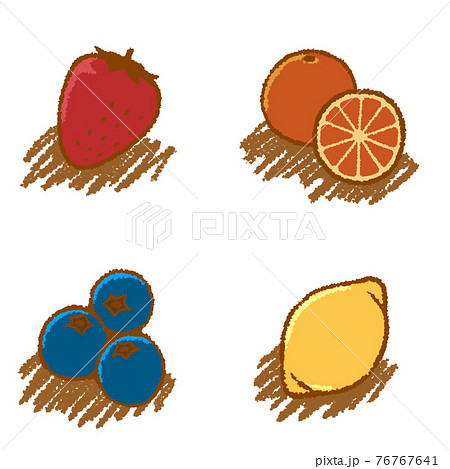 洋菓子でよくあるフレーバー詰め合わせ　フルーツ 76767641