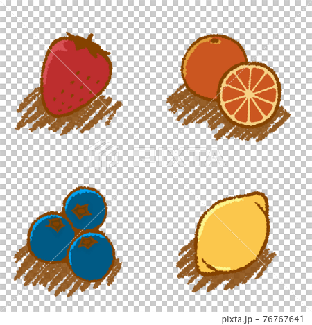 洋菓子でよくあるフレーバー詰め合わせ　フルーツ 76767641