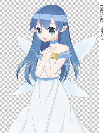 童話插畫藍色悲傷 76767661