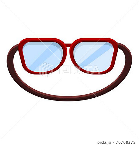 Swimming goggles icon, cartoon style Swimming goggles icon, cartoon style 76768275
