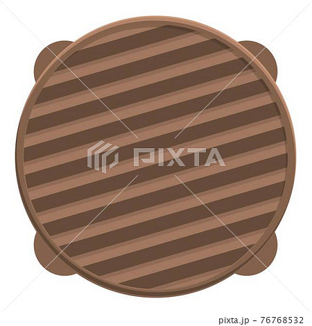 Cap manhole icon, cartoon style Cap manhole icon, cartoon style 76768532