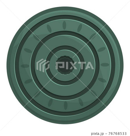Canalization manhole icon, cartoon style Canalization manhole icon, cartoon style 76768533