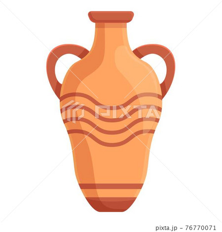 Amphora ancient icon, cartoon style Amphora ancient icon, cartoon style 76770071