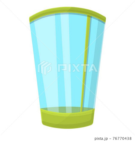 Sanitary shower stall icon, cartoon style 76770438