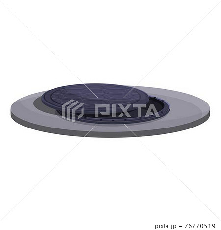 Sewerage drain icon, cartoon style Sewerage drain icon, cartoon style 76770519