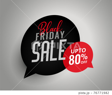 black friday sale chat bubble template black friday sale chat bubble template 76771982