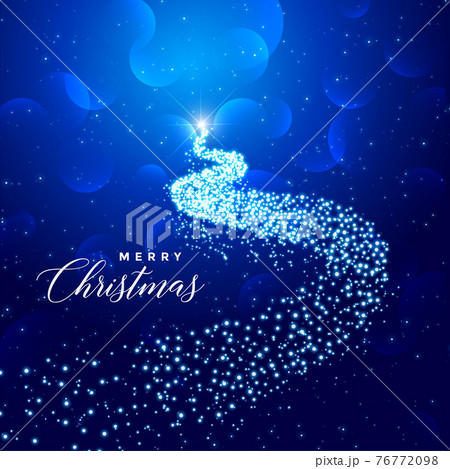 creative christmas tree made with sparkles creative christmas tree made with sparkles 76772098