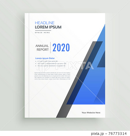 minimal brochure template design with text space 76773314