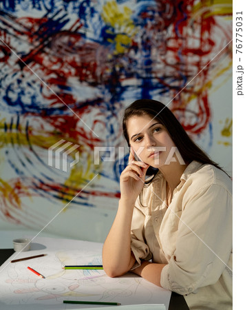 female artist inspiration muse art studio creative female artist inspiration muse art studio creative 76775031