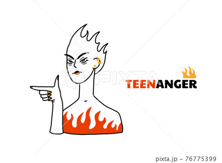 For teenagers with typical problems 76775399
