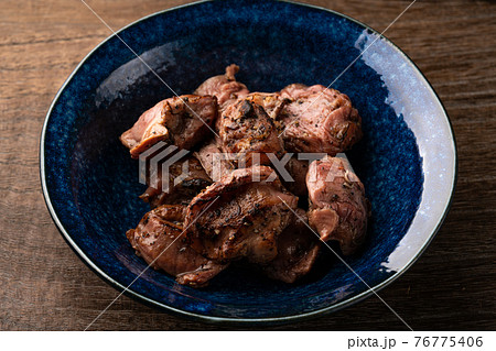 砂肝の塩焼き 76775406