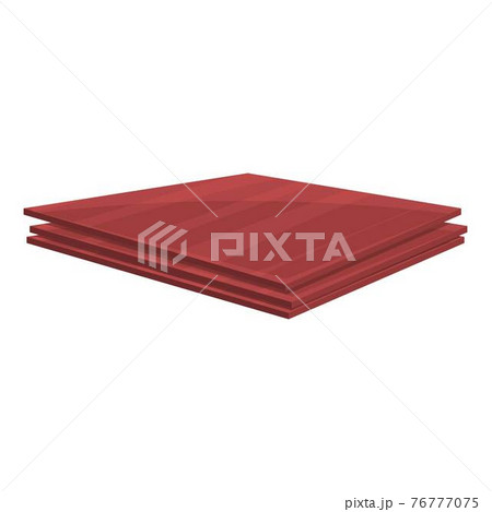Plywood veneer icon, cartoon style Plywood veneer icon, cartoon style 76777075