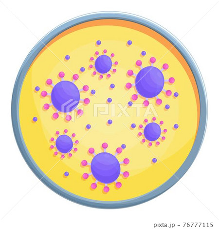Petri dish laboratory icon, cartoon style Petri dish laboratory icon, cartoon style 76777115
