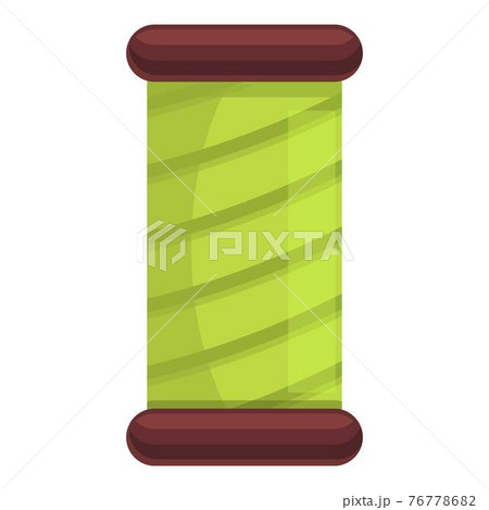 Thread bobine icon, cartoon style 76778682