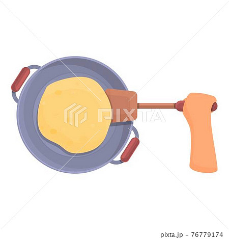 Pan cooking icon, cartoon style Pan cooking icon, cartoon style 76779174
