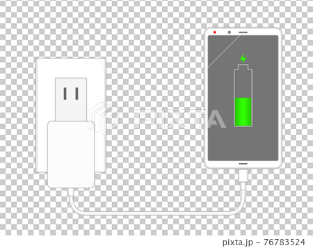 Smartphone charging Smartphone charging 76783524