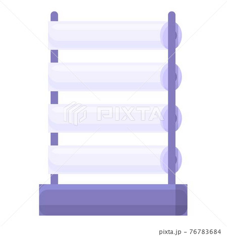 Thread production factory icon, cartoon style Thread production factory icon, cartoon style 76783684