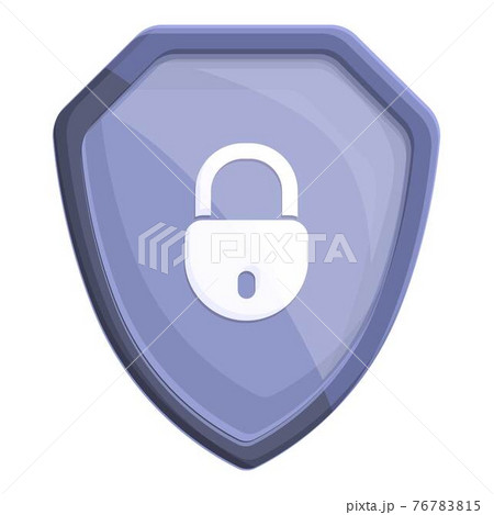 Alarm password protection icon, cartoon style Alarm password protection icon, cartoon style 76783815