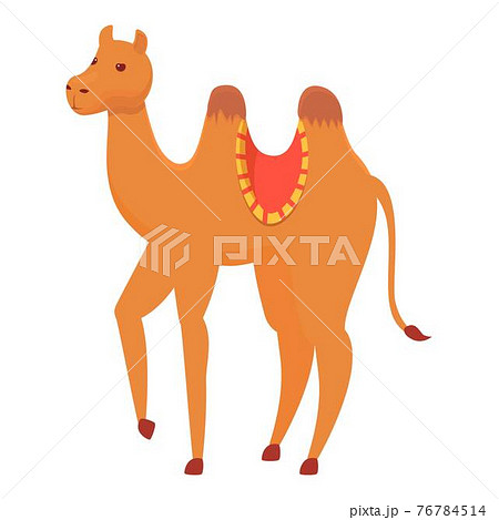 Nature camel icon, cartoon style Nature camel icon, cartoon style 76784514