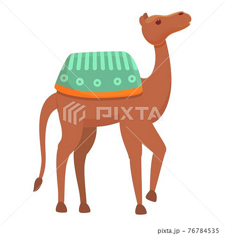 Desert Camel Icon Cartoon Styleのイラスト素材