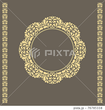 Decorative frame Elegant vector element for design  76785338