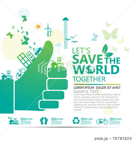 Ecology and environment conservation creative idea concept design Ecology and environment conservation creative idea concept design 76785829