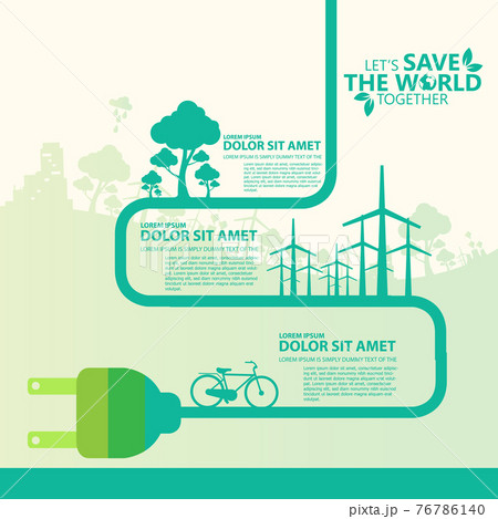 Ecology and environment conservation creative idea concept design Ecology and environment conservation creative idea concept design 76786140