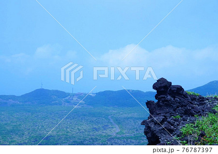 伊豆大島 三原山 伊豆大島 三原山 76787397