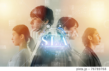 ビジネスパーソンのいる風景 76789768