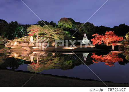 【東京都】六義園紅葉ライトアップ 76791197