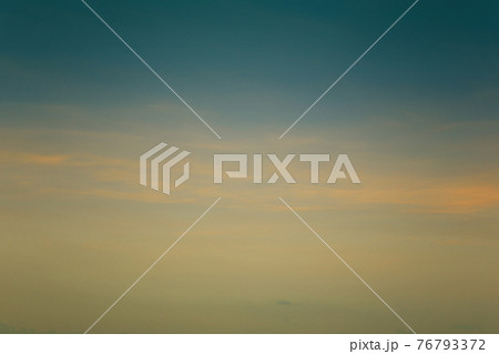 Twilight sky with clouds in the sun rises. 76793372