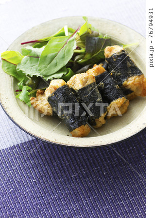 若鶏モモの磯辺揚げ23 76794931