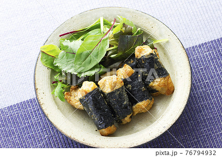 若鶏モモの磯辺揚げ24 76794932