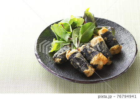 若鶏モモの磯辺揚げ5 若鶏モモの磯辺揚げ5 76794941