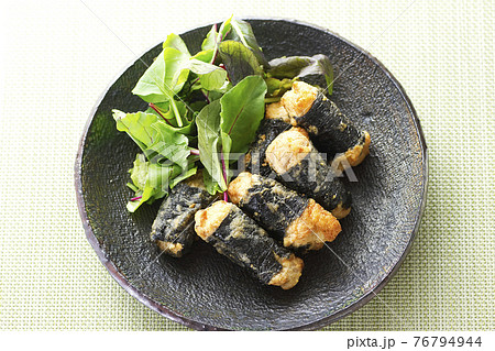 若鶏モモの磯辺揚げ8 76794944