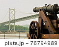 関門海峡を望む長州砲 76794989