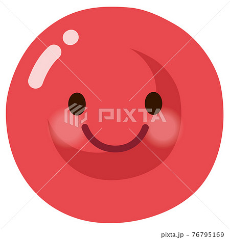 赤血球のキャラクター 医療のイラスト素材