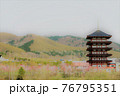 北の都、芦別の五重の塔 76795351