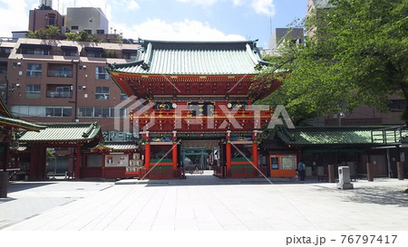 神田明神、隨神門（東京千代田区） 76797417