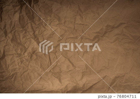 old crumpled plain wrapping paper texture background 76804711