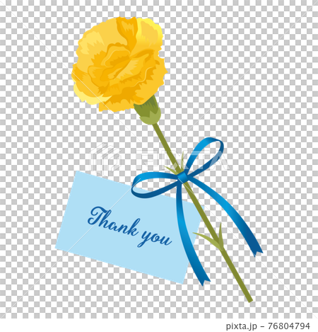 父の日　黄色の花 76804794