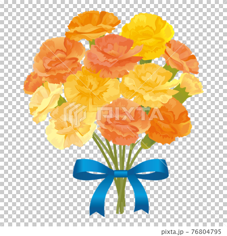父の日　黄色の花束 76804795