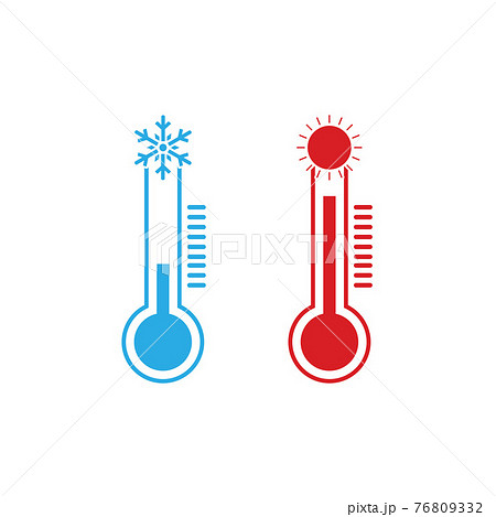 Thermometer icon, vector illustration. Cold,... - Stock Illustration  [76809332] - PIXTA