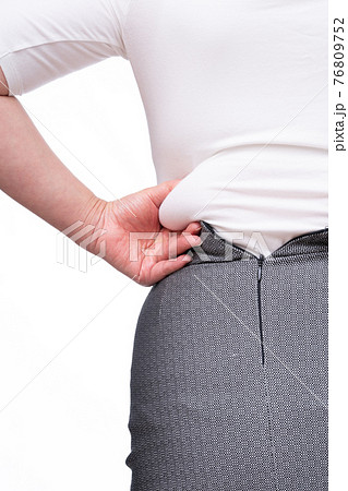 女性　メタボ 76809752