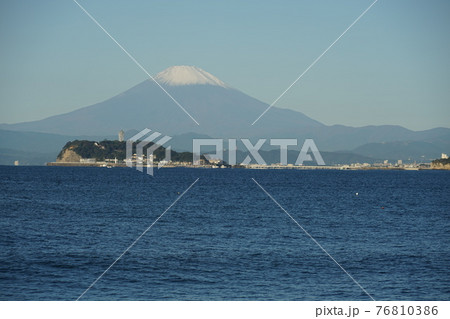 富士山と江の島 富士山と江の島 76810386