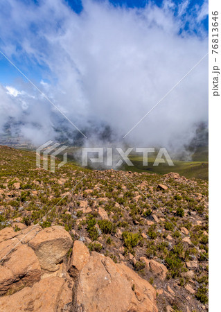 Bale Mountain landscape, Ethiopia 76813646