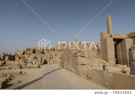 エジプトの世界遺産、カルナック神殿(Temple of Karnak in Egypt) エジプトの世界遺産、カルナック神殿(Temple of Karnak in Egypt) 76814891