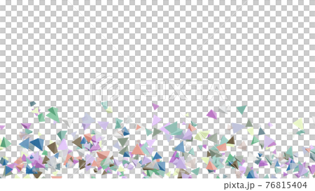 CG 金字塔 許多三角形金字塔從下面升起 76815404